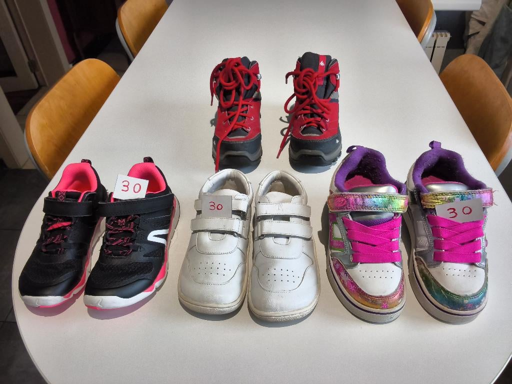 Chaussures /baskets/bottines rando/enfants DÉCATHLON/ Pt. 30, Enfants & Bébés, Vêtements enfant | Chaussures & Chaussettes, Utilisé