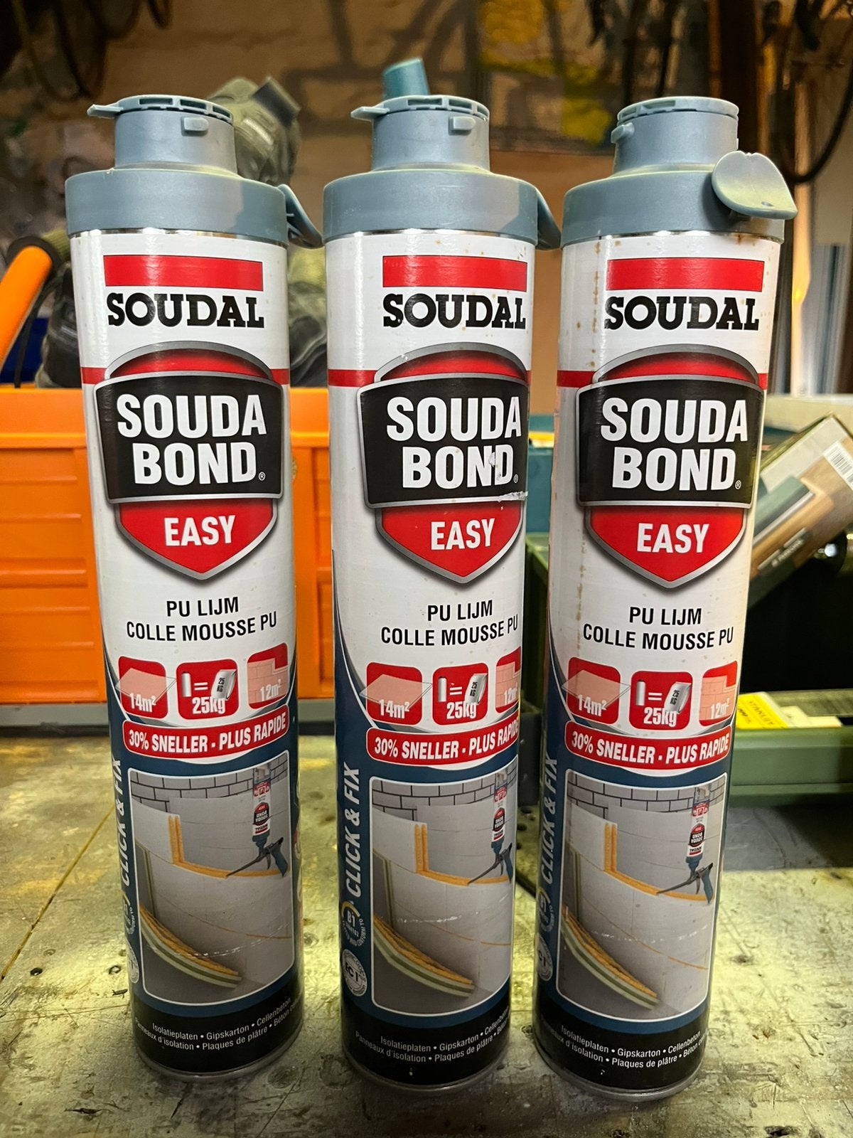 Soudabond easy, Ophalen