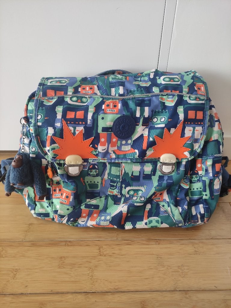 boekentas Kipling, Ophalen, Gebruikt, Rugtas