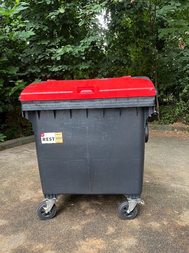 rolcontainer, 100 liter of meer, Ophalen, Zo goed als nieuw, Transportkar