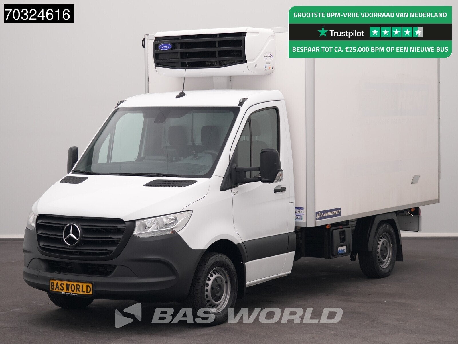 Mercedes Sprinter 316 CDI Lamberet Koelwagen Vriezer Carrier, Autos, Achat, Euro 6, Entreprise, Boîte manuelle