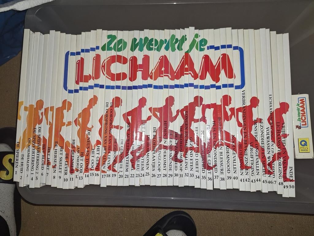Complete reeks “Zo werkt je lichaam” – 50 delen (hardcover), Boeken, Ophalen