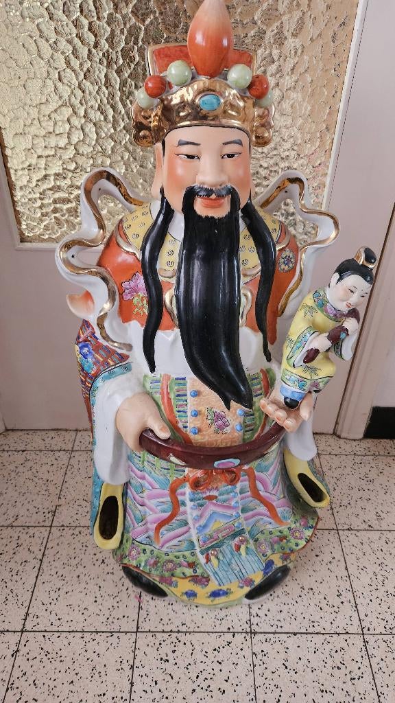 Statue asiatique, Antiquités & Art, Statue, Asie, 50 - 100 cm, Enlèvement