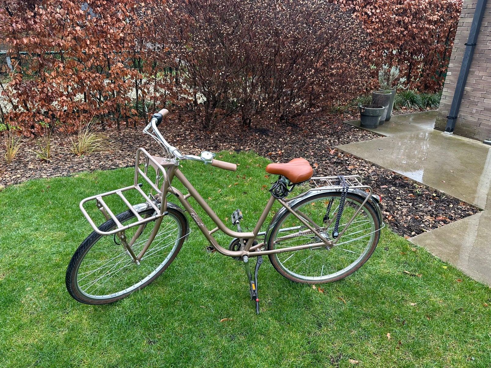 Fiets met achteruit trap rem, Ophalen, Gebruikt