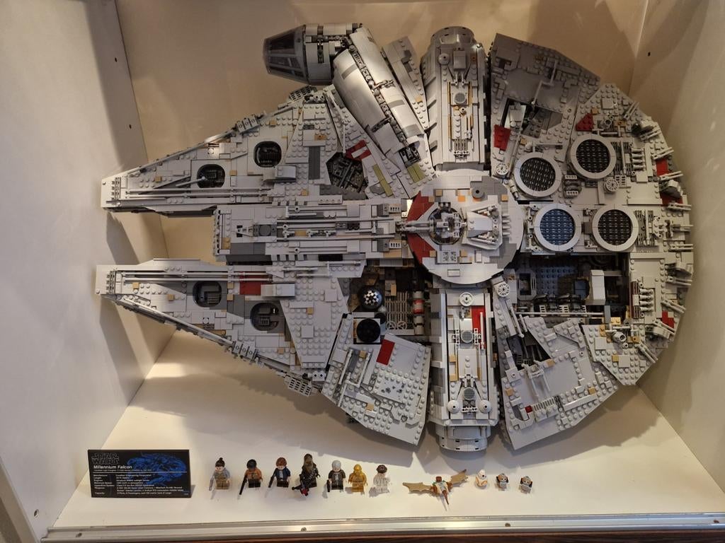 Millennium Falcon 75192 met doos zgan, Ophalen, Compleet, Lego