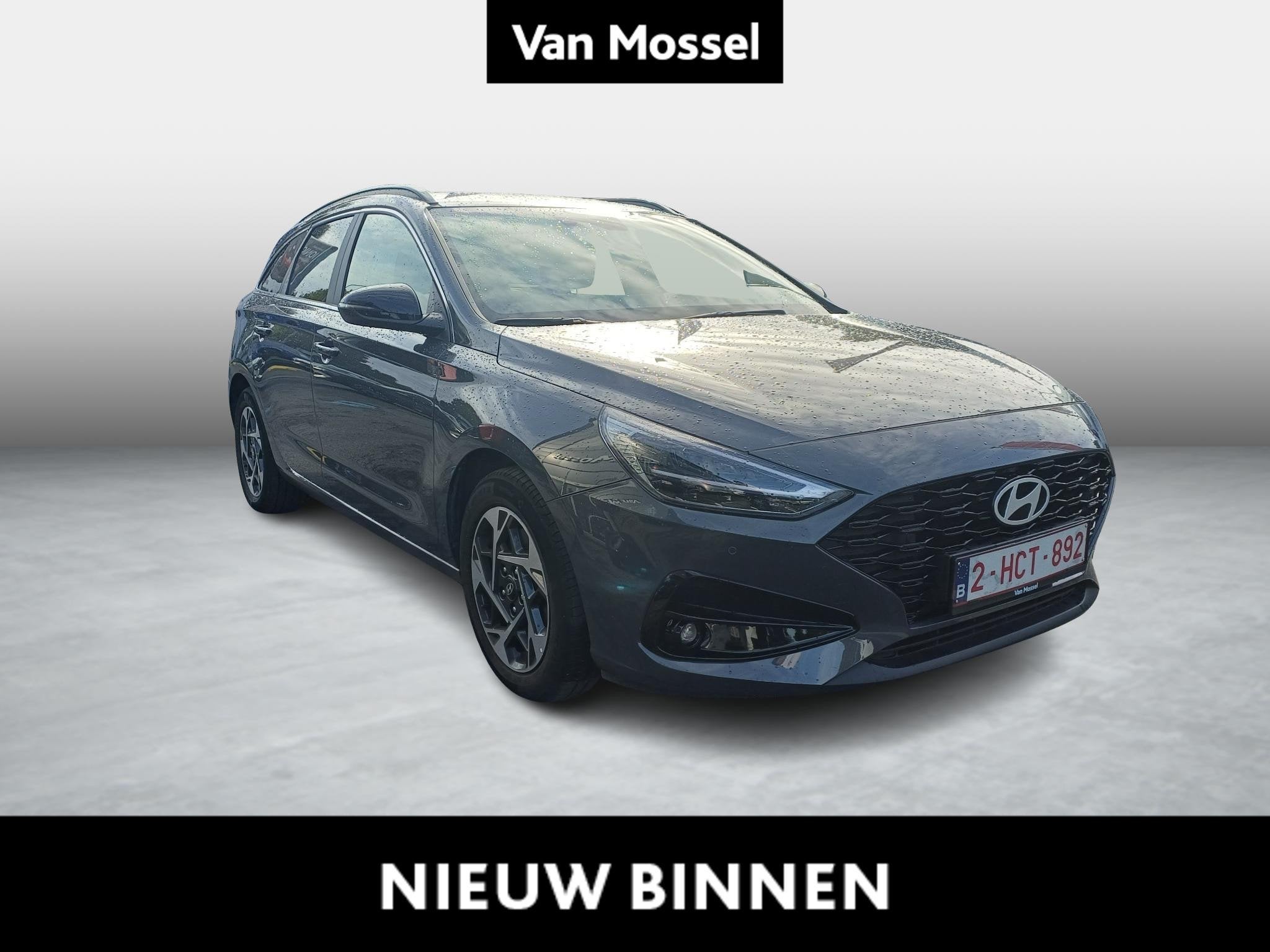 Hyundai i30 Wagon 1.5 T-GDi 103kW Techno DCT Demo wagen Groo, Auto's, Stof, Gebruikt, 4 cilinders, Hybride Elektrisch/Benzine