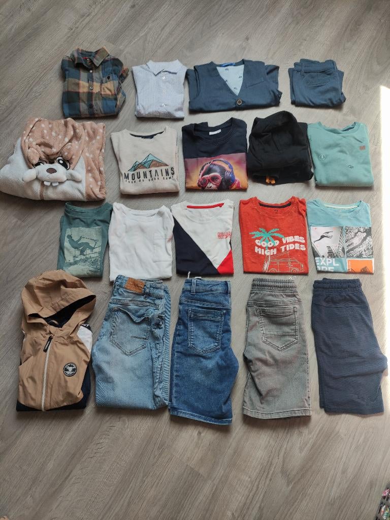 Kledingpakket jongen - maat 134, Enlèvement ou Envoi, Utilisé, Taille 134