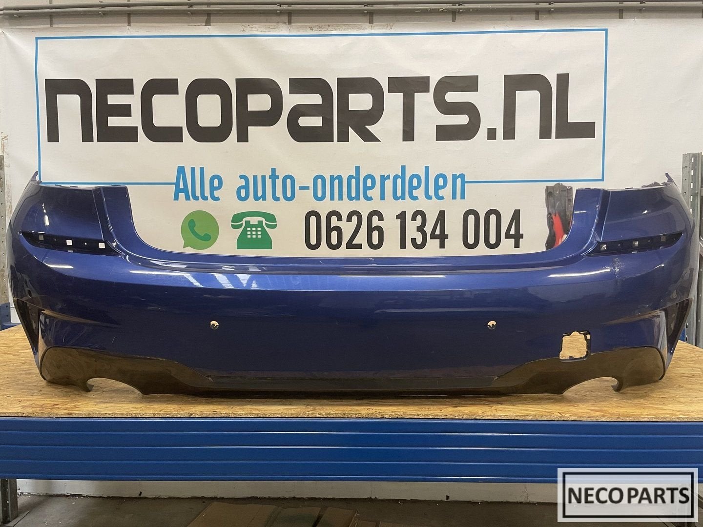 BMW 3 SERIE G20 M PAKKET ACHTERBUMPER 5112806938 BUMPER, Gebruikt, -, -, Ophalen of Verzenden