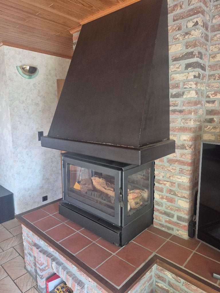 Cassette à bois, Huis en Inrichting, Ophalen, Inbouw, Hout, Nieuw