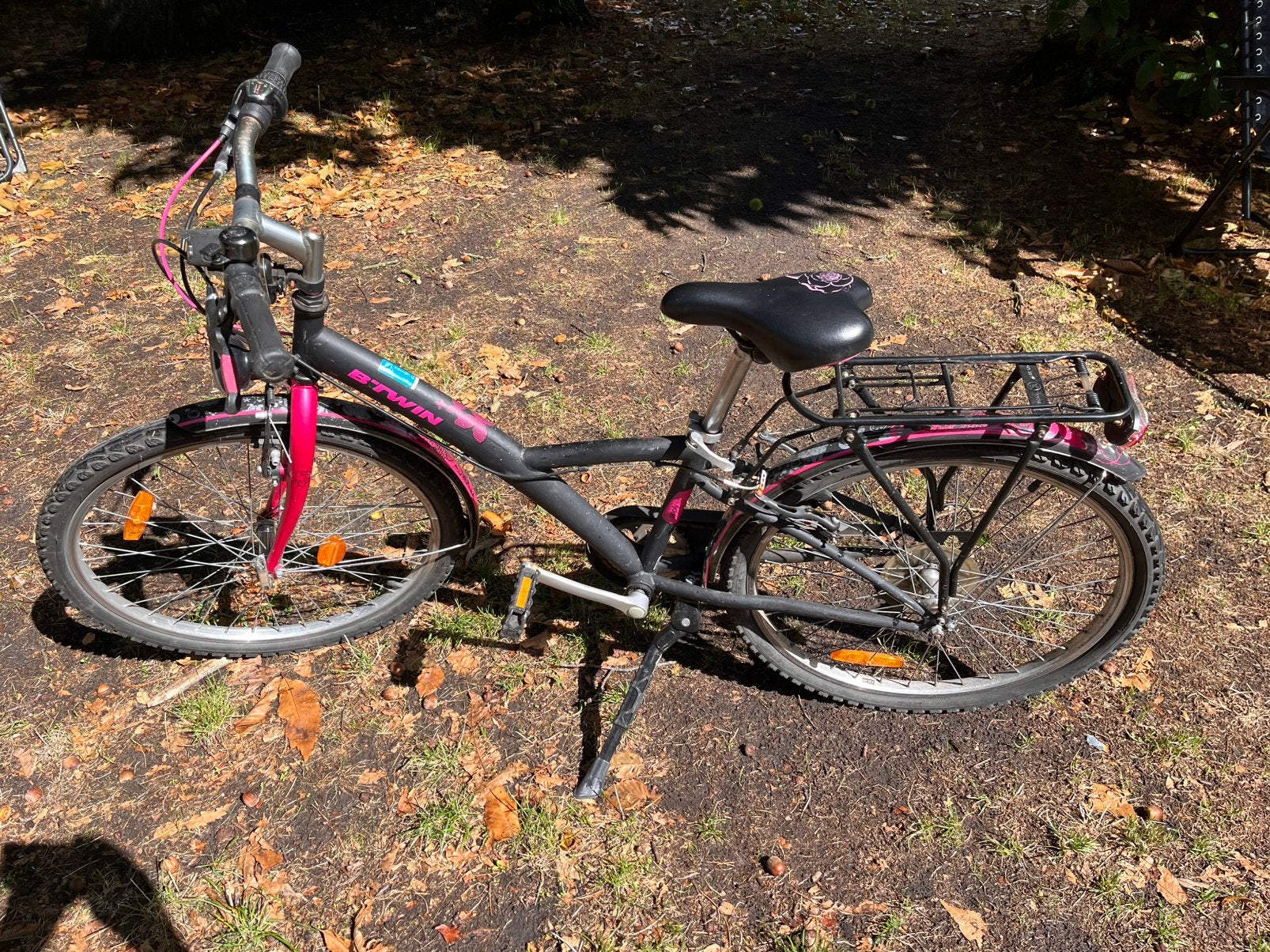 Btwin fiets 24 inch, Vitesses, Enlèvement, Utilisé, Frein sur jante