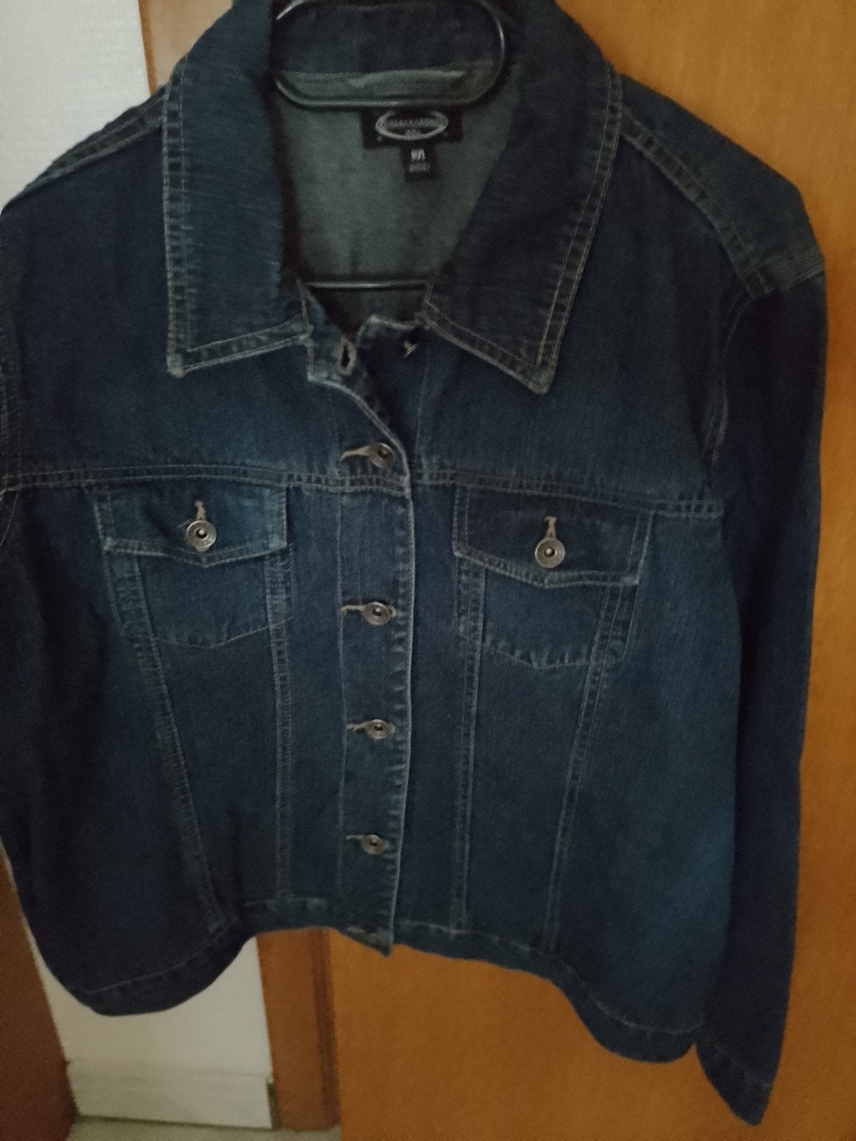 Jas 40/42, Kleding | Dames, Jasjes, Kostuums en Pakken, Blauw, Zo goed als nieuw, Jasje, Ophalen