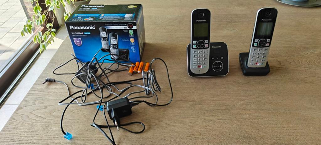 Panasonic telefoonset, Enlèvement