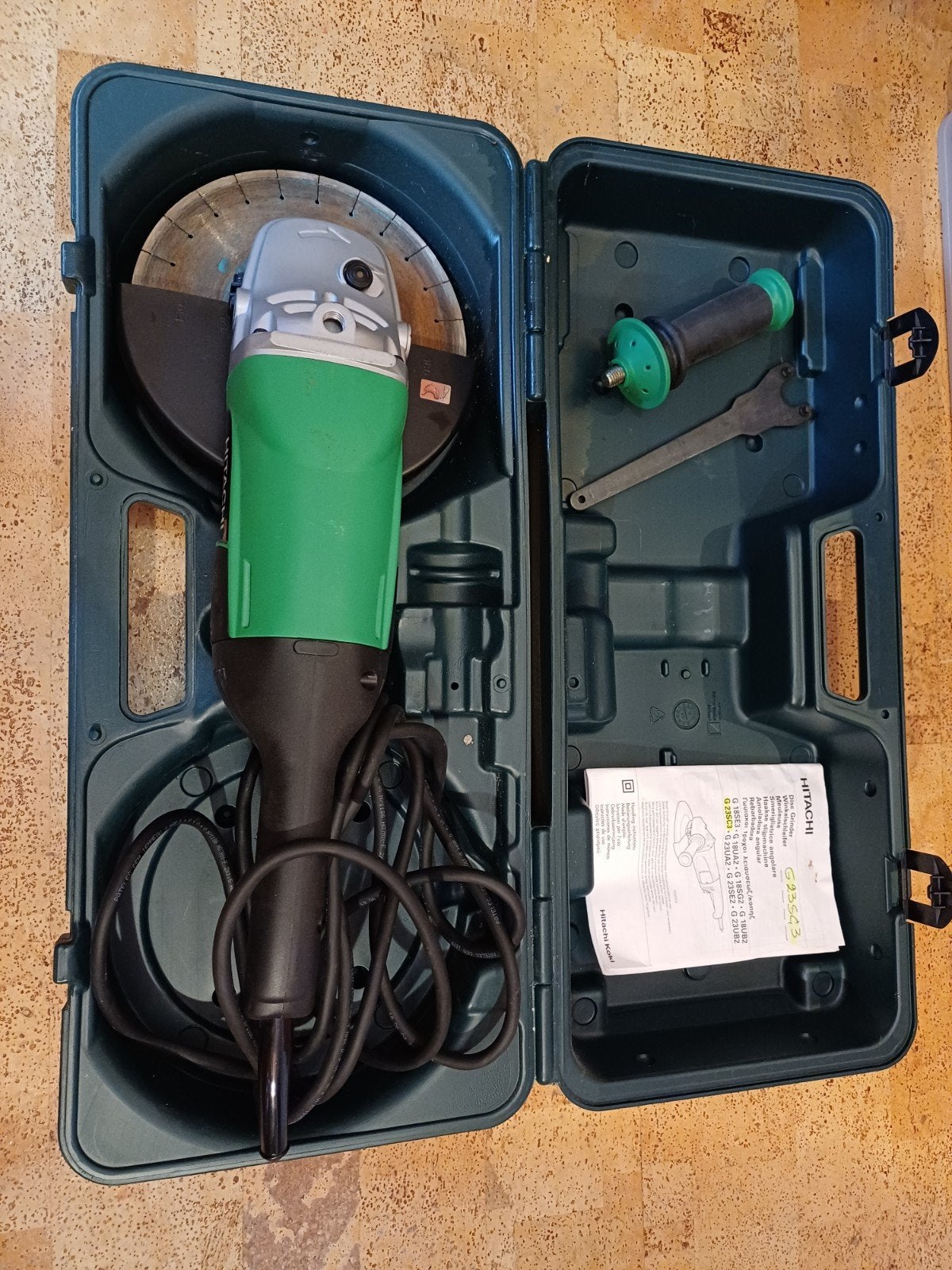 HITACHI G23SC3 SLIJPER 2300W 230MM VAN 2004, Doe-het-zelf en Bouw, Gereedschap | Slijpmachines, Ophalen