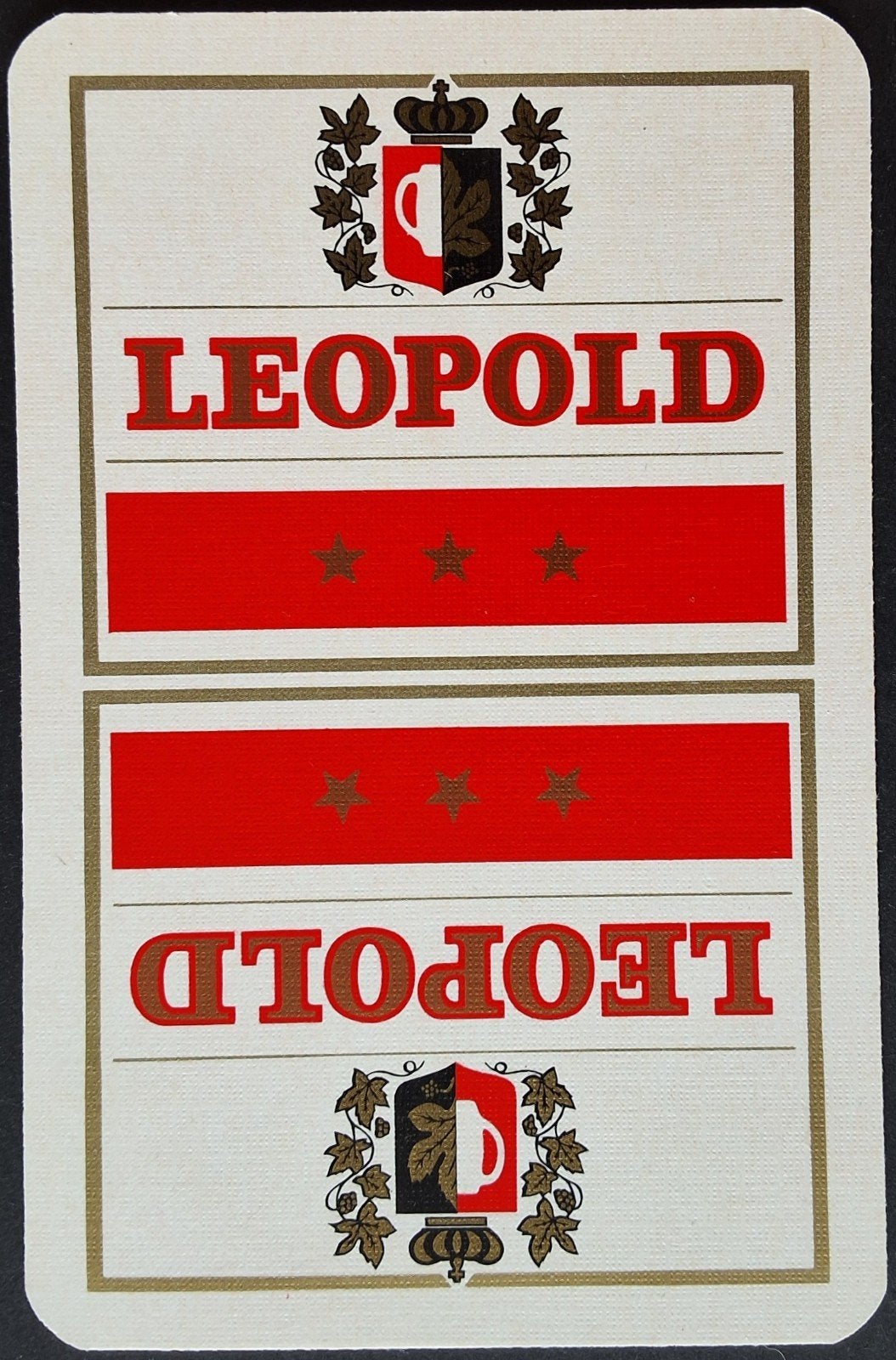 1 Speelkaart  Leopold, Collections, Enlèvement ou Envoi