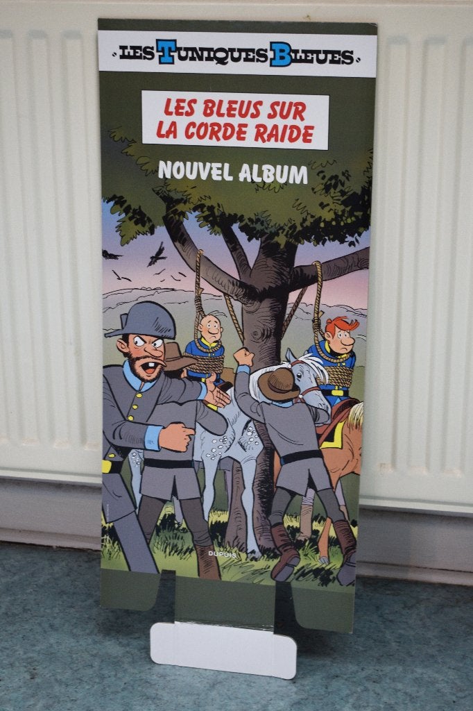 plv carton BD bande dessinée tuniques bleues, Enlèvement ou Envoi, Comme neuf