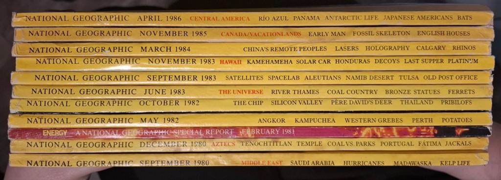 National Geographic 11st voor 20€, Boeken, Ophalen, Gelezen, Wetenschap en Natuur