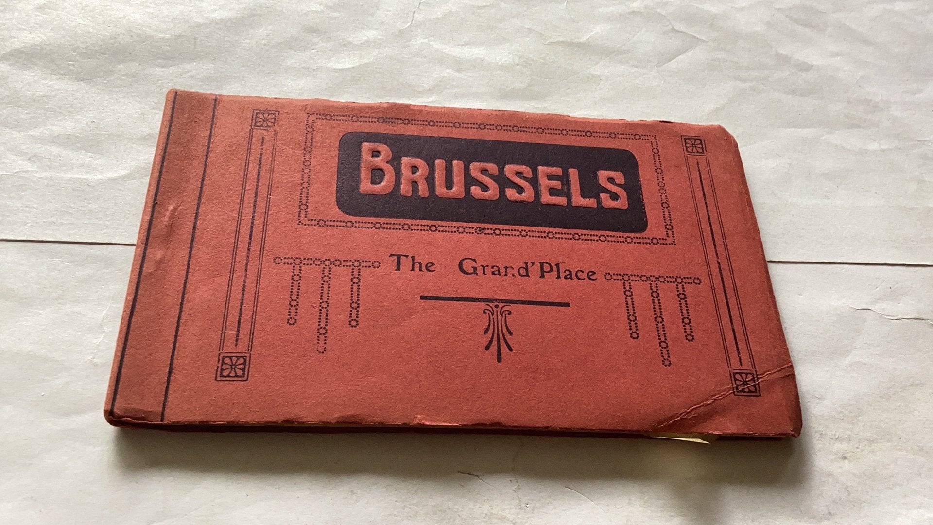 Dossier Bruxelles 12 avec cartes, Enlèvement ou Envoi