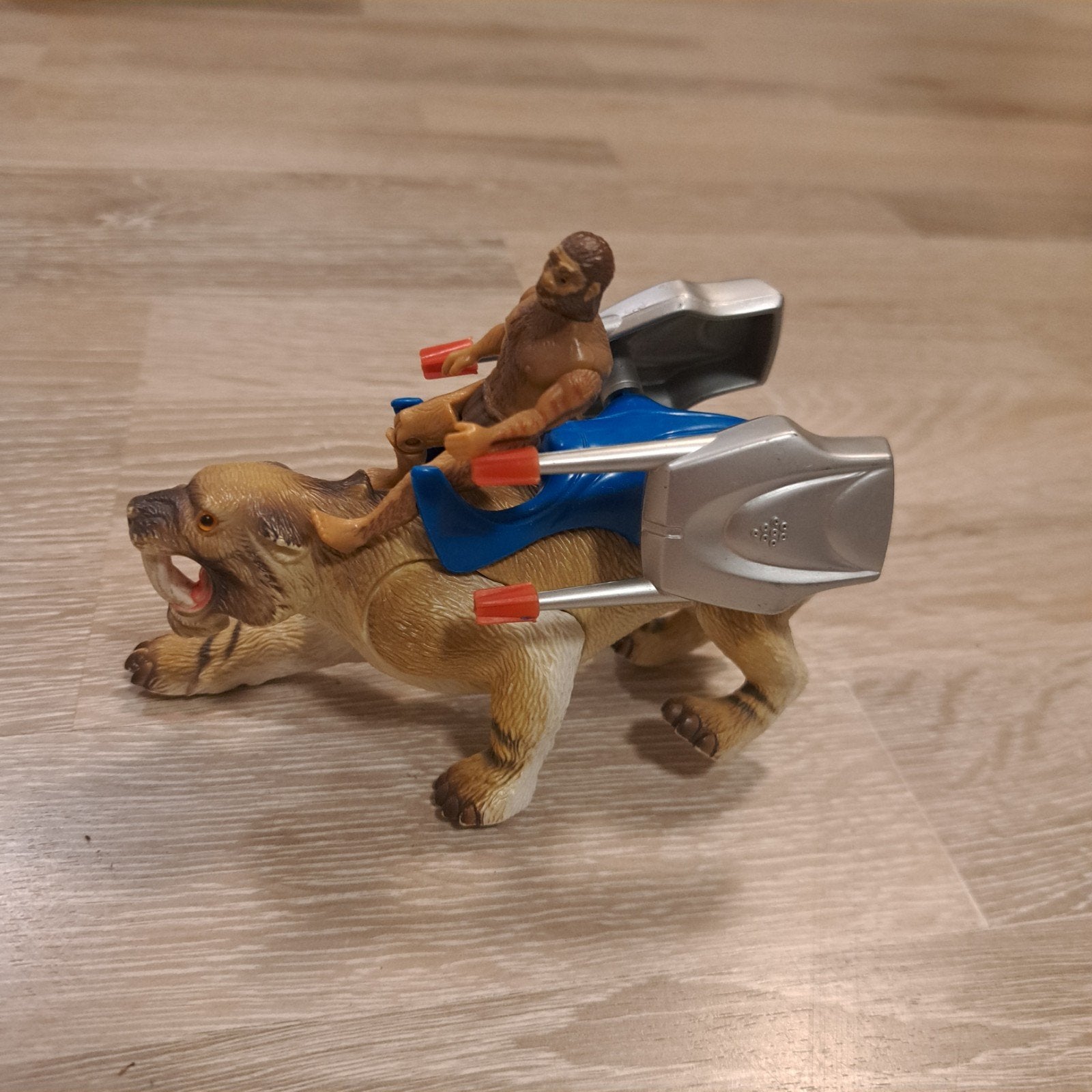 Tyco Dino-Riders: Sabre Tooth Tiger (Ice Age - Serie 3), Ophalen of Verzenden, Gebruikt