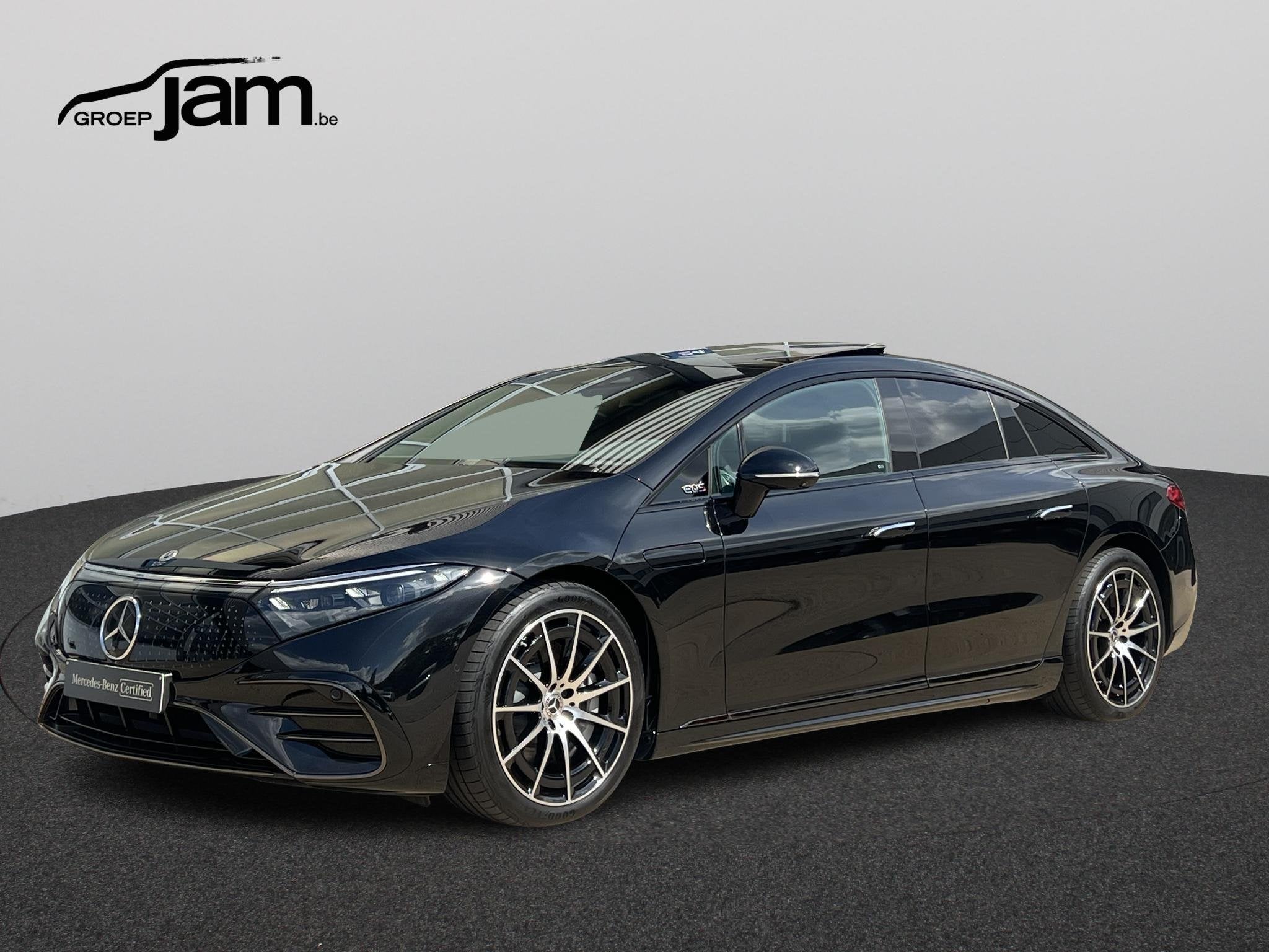 Mercedes-Benz EQS 500 4MATIC AMG Line (automatique), Autos, Achat, Entreprise, 330 kW, Noir