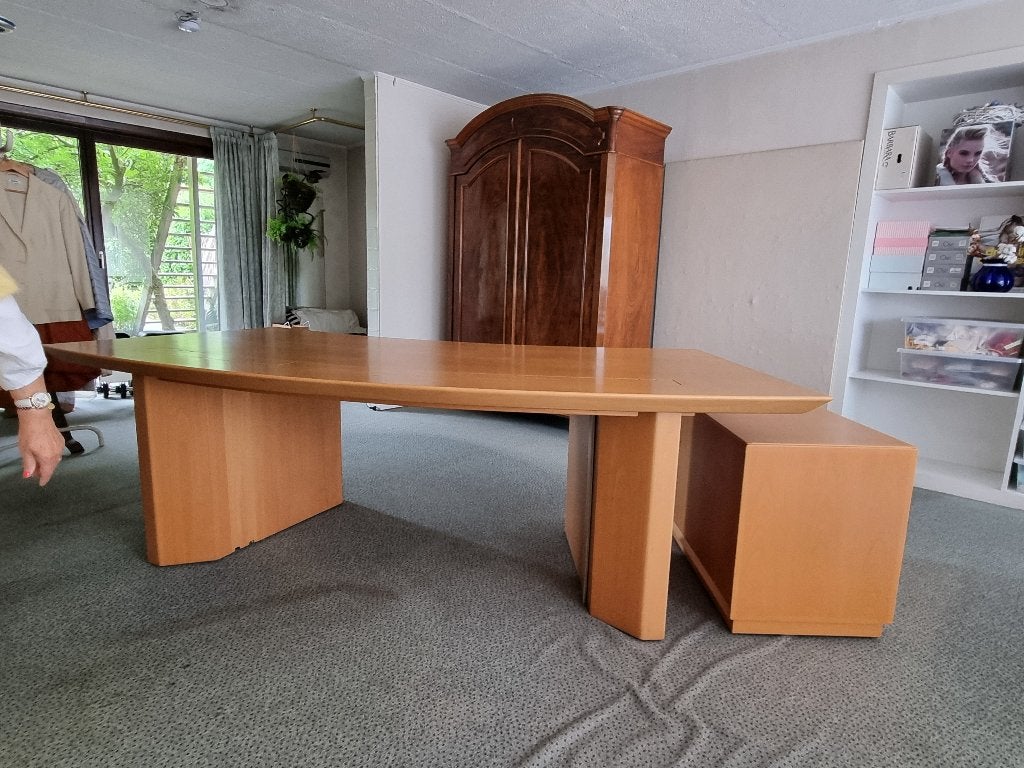Bureau design italien des années 90 avec commode mobile, Enlèvement