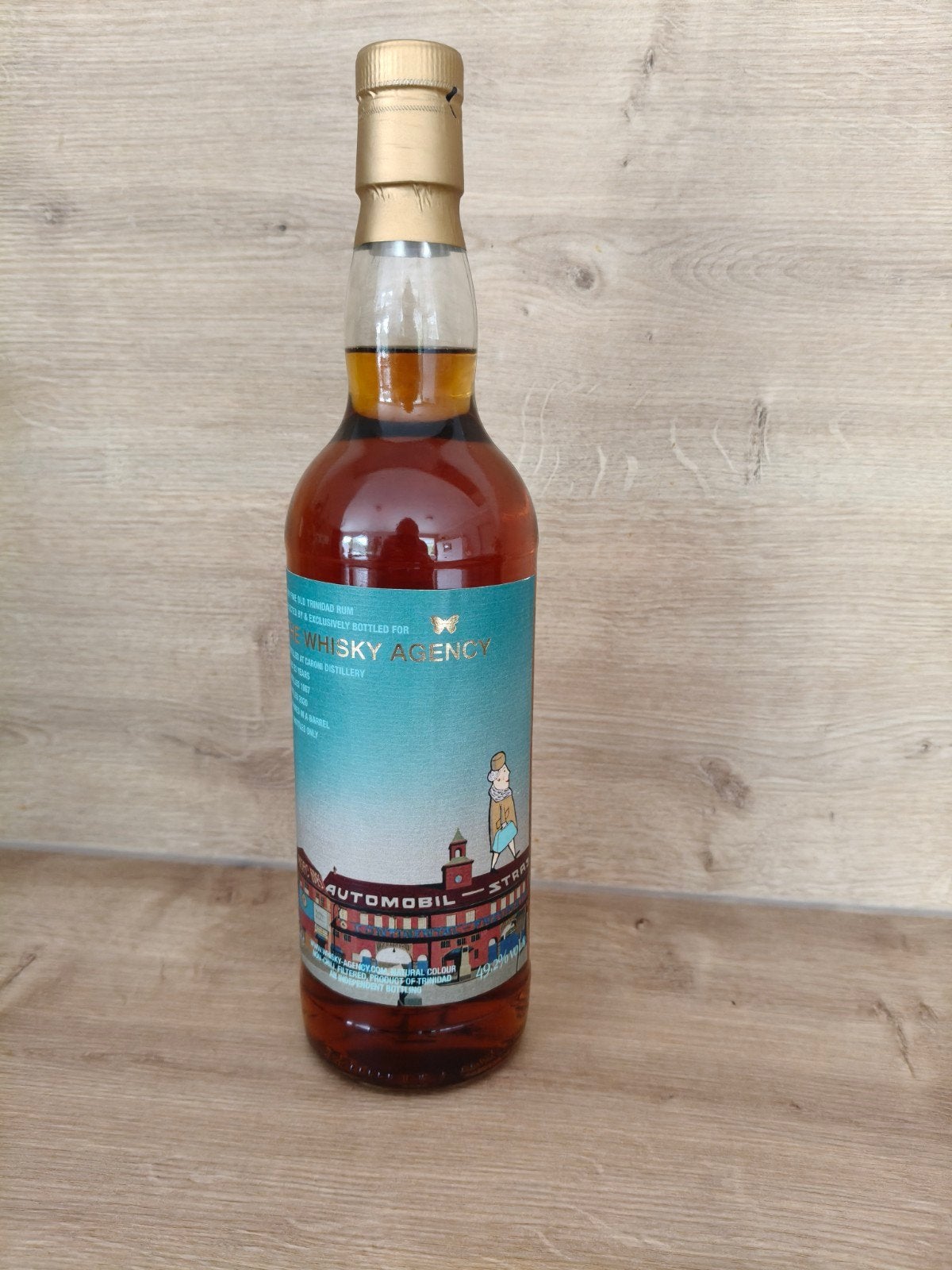 Rum Caroni 23y The Whisky Agency, Enlèvement