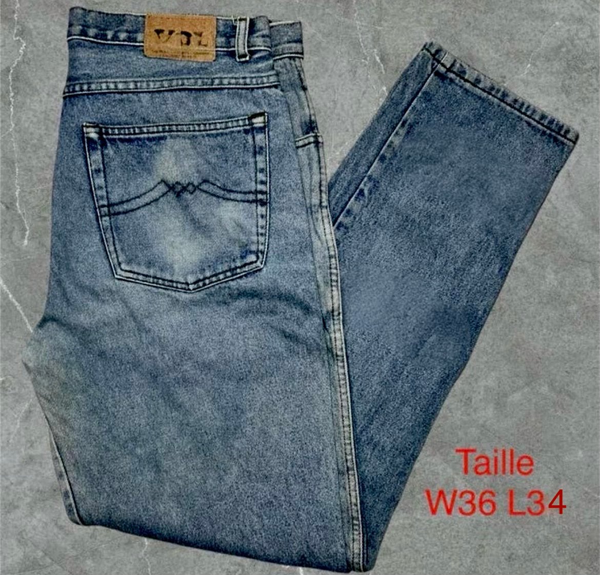 Jeans Homme W36 L34, Enlèvement ou Envoi, Porté, Bleu, Autres tailles de jeans