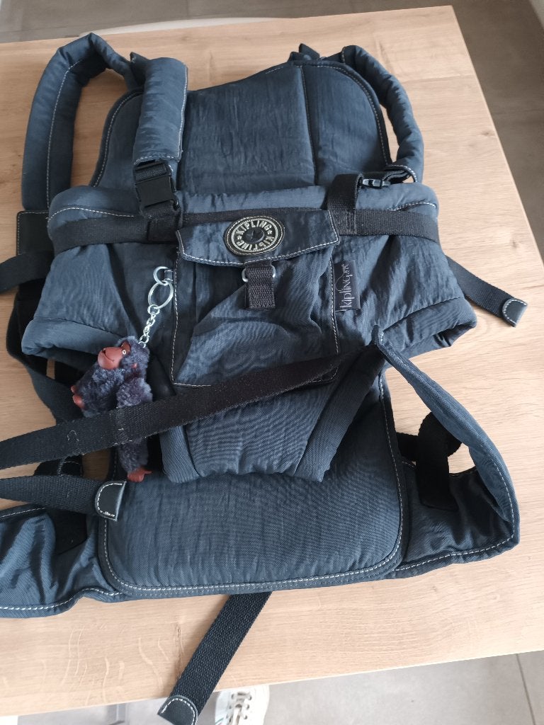 Draagzak kipling, Kinderen en Baby's, Babydragers en Draagdoeken, Overige merken, Gebruikt, Buik of Rug, Ophalen of Verzenden