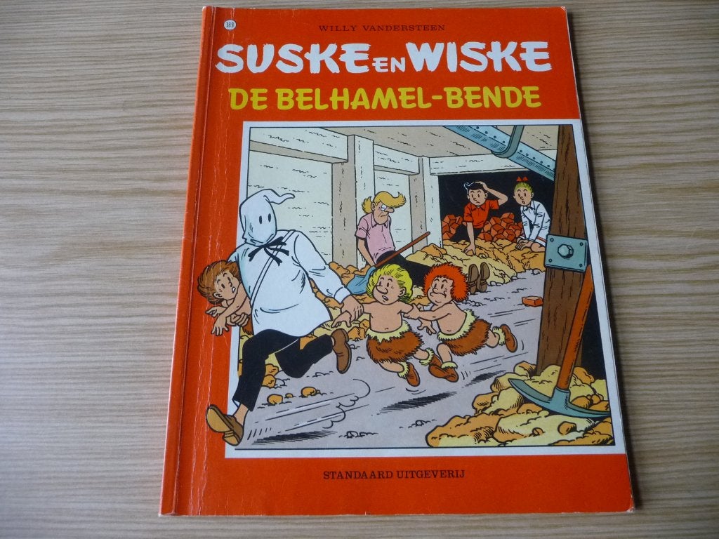 Suske & Wiske 189. De belhamel-bende EERSTE DRUK €2,5, Willy Vandersteen, Eén stripboek, Ophalen of Verzenden, Zo goed als nieuw