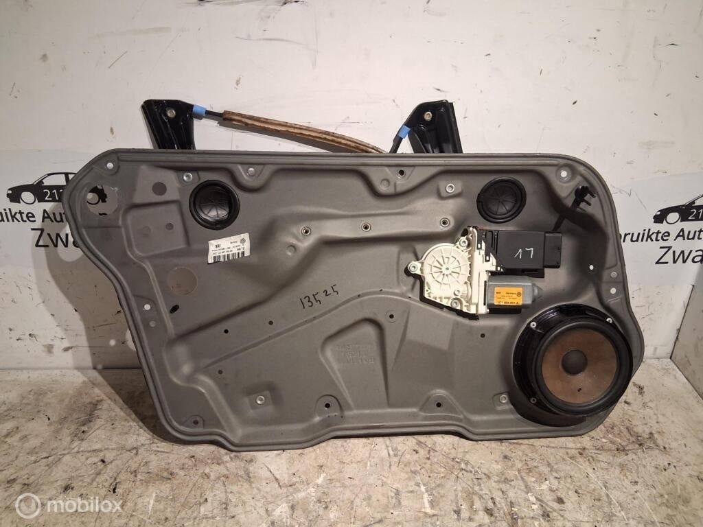 Raammechaniek LV 4-drs VW Bora 1.6-16V ('98-'06) 1J4837729BB, Enlèvement ou Envoi, Volkswagen, Utilisé, Volkswagen