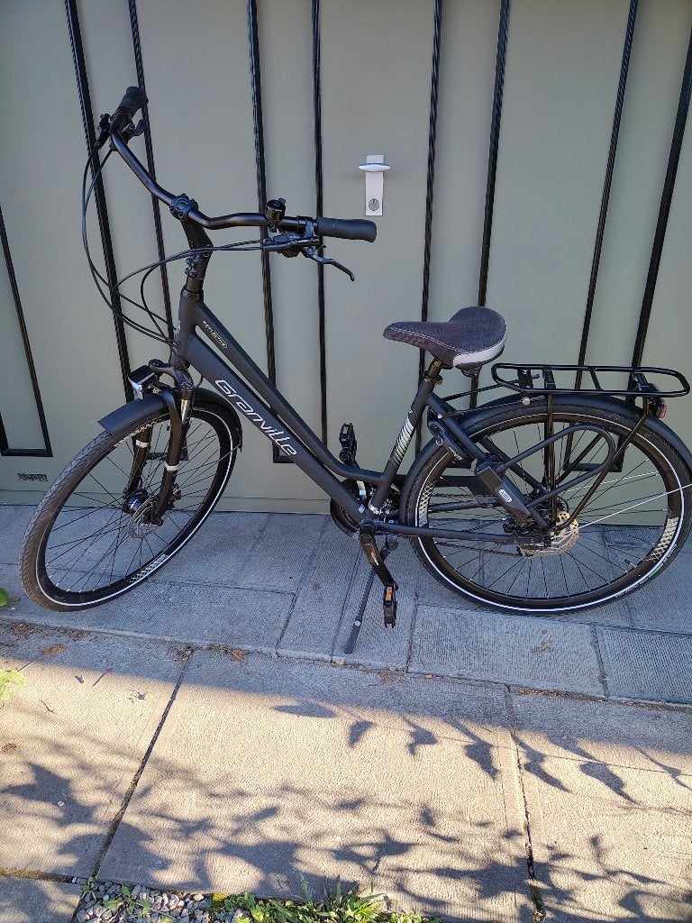 Granville verkeersfiets maat M 21 inch, Fietsen en Brommers, Nieuw, Dames, Schijfrem, Ophalen