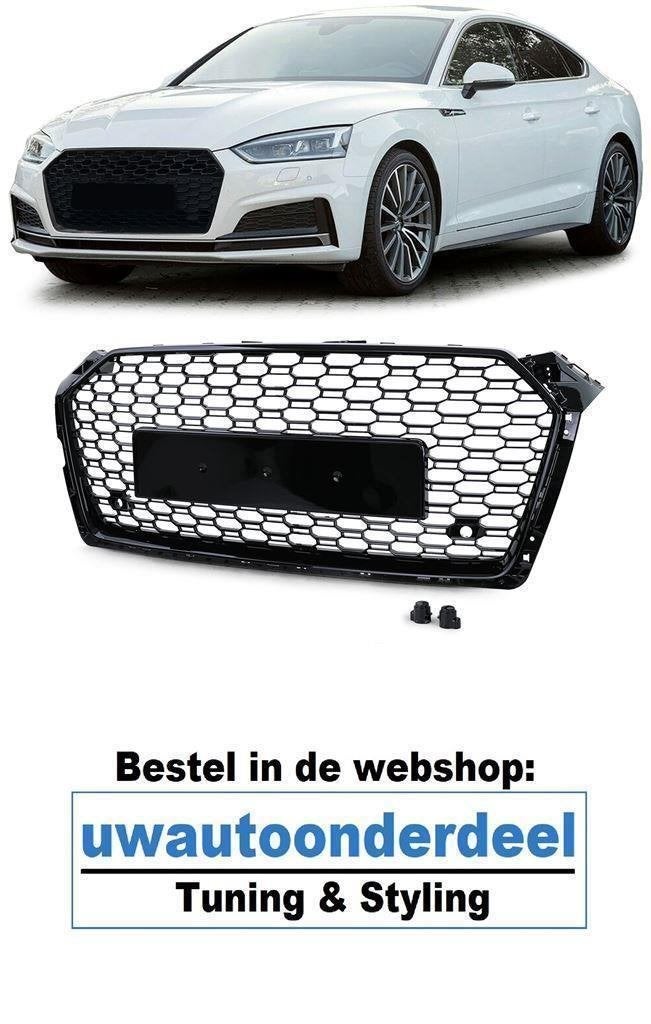 Grill Hoogglans Zwart Geschikt Voor Audi A5 RS5 Look Tsi Tdi, Verzenden