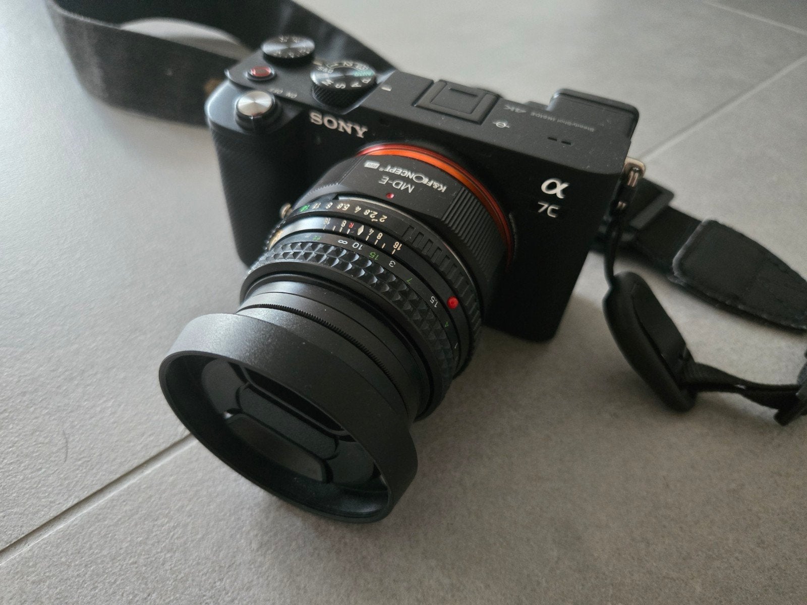 Sony A7C (ILCE-7C) - Zwart - Slechts 2816 triggers -, Ophalen