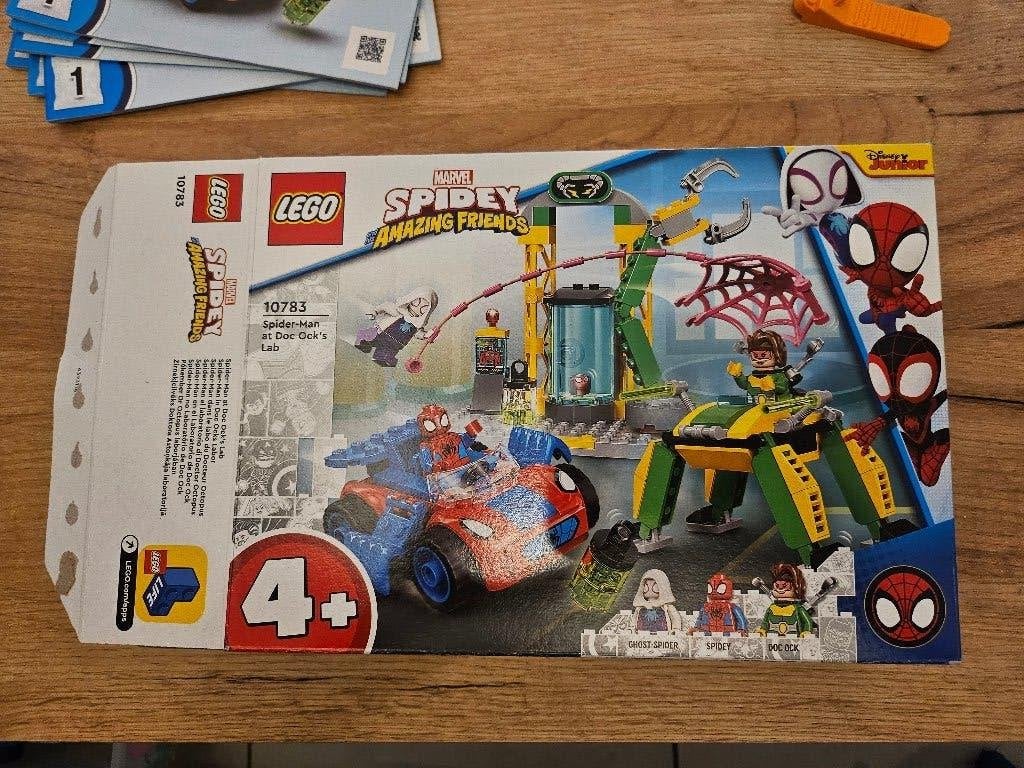 Lego 10783 Spider-Man At Dock Ocks's Lab, Instructions incluses, Enlèvement ou Envoi, Marvel, Lego
