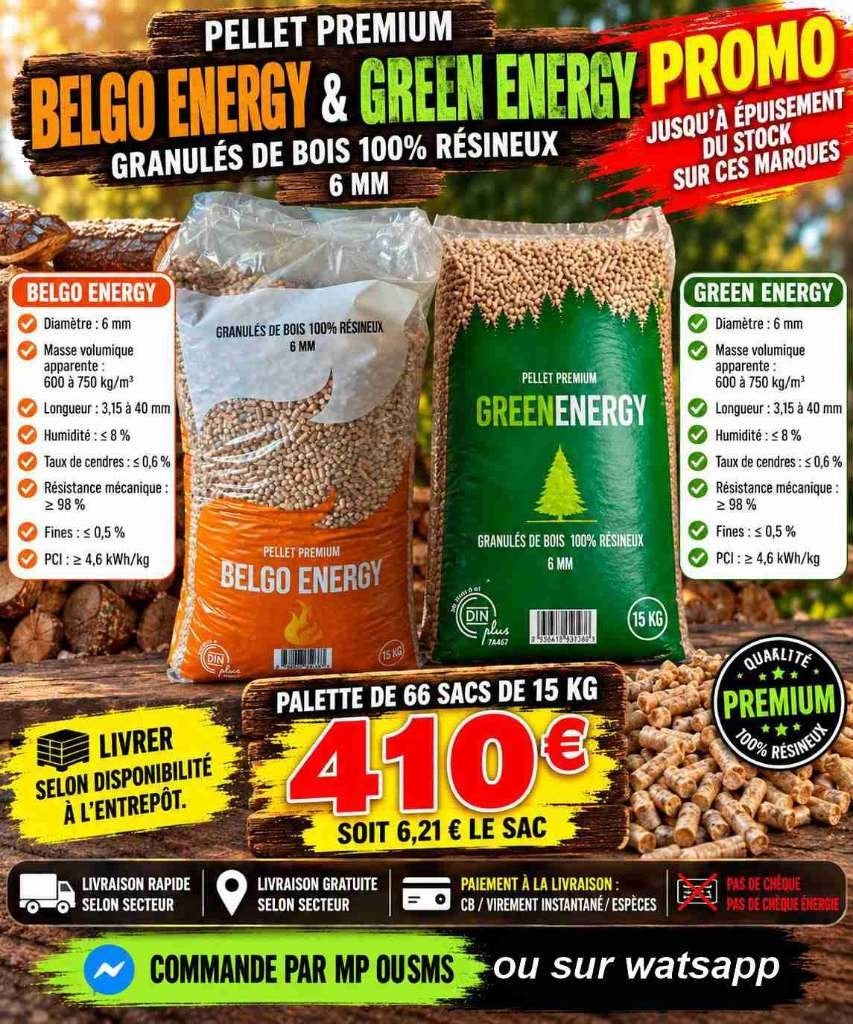 Pellet résineux payer a la livraison. Lire l'annonce svp, Jardin & Terrasse, 6 m³ ou plus, Envoi, Autres essences de bois