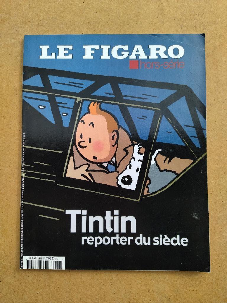 Tintin reporter du siècle - Figaro Hors série 2004, Gelezen, Eén stripboek, Ophalen of Verzenden, Le Figaro