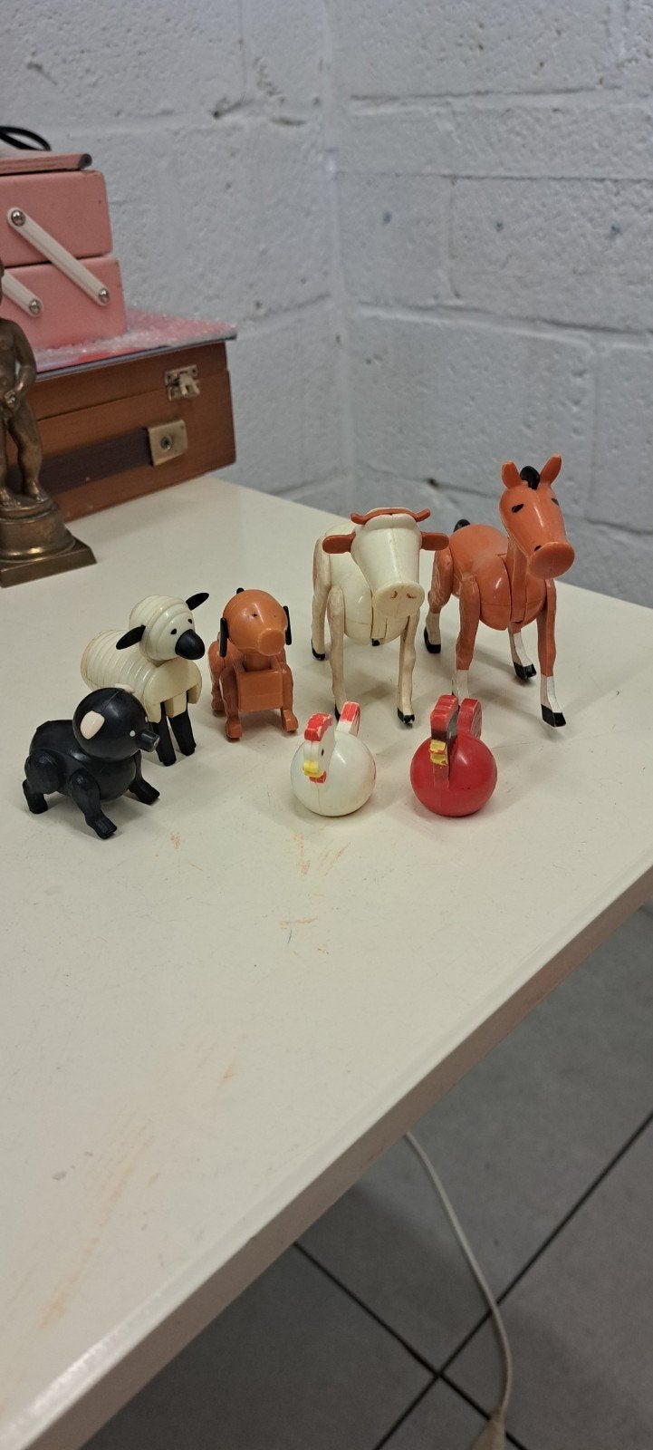un ensemble d'animaux de ferme vintage Fisher-Price Little P, Enfants & Bébés, Jouets | Fisher-Price, Comme neuf, Autres types