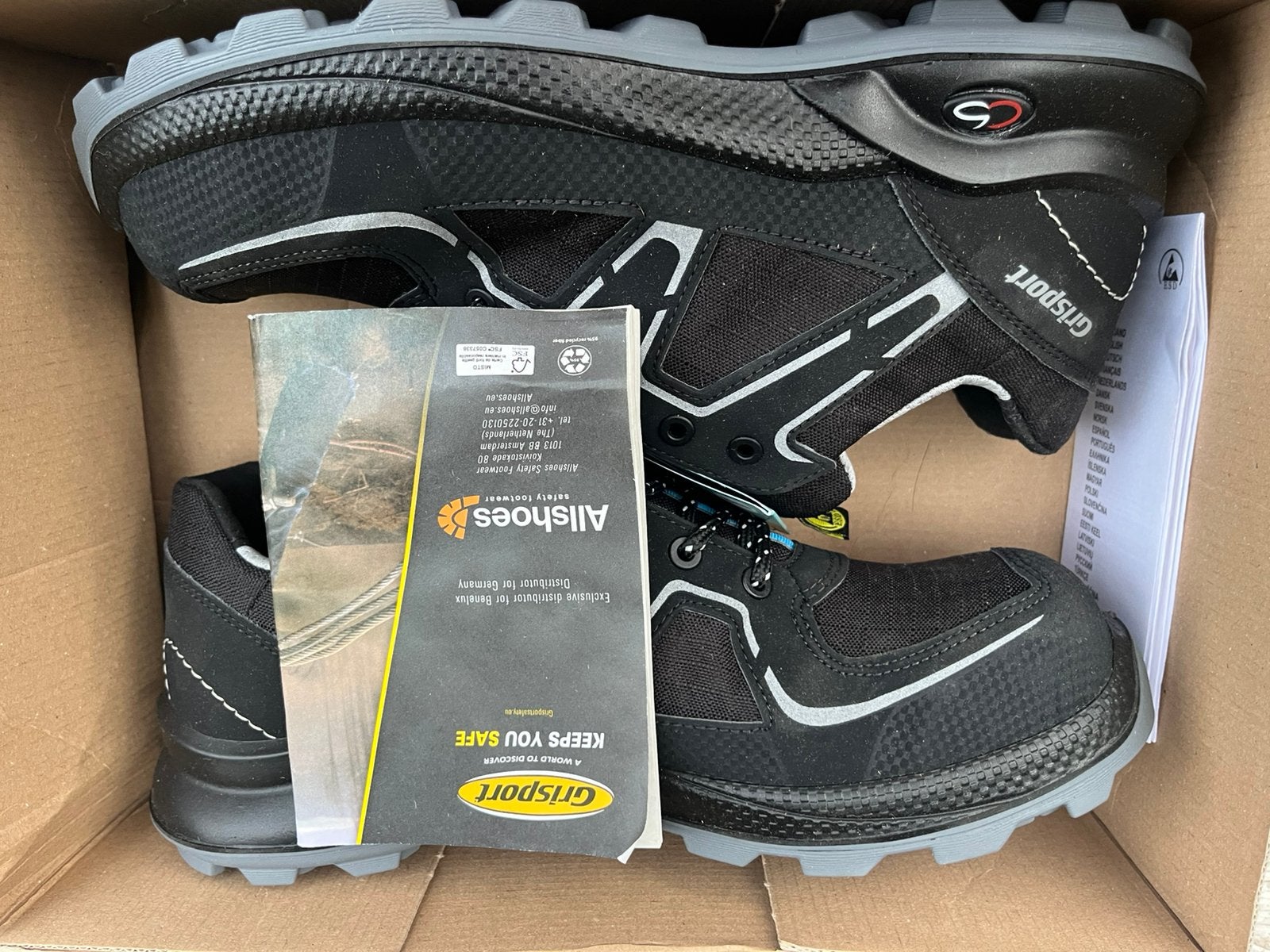 Chaussures de sécurité neuves taille 42 Grisport Nordic, Enlèvement, Neuf