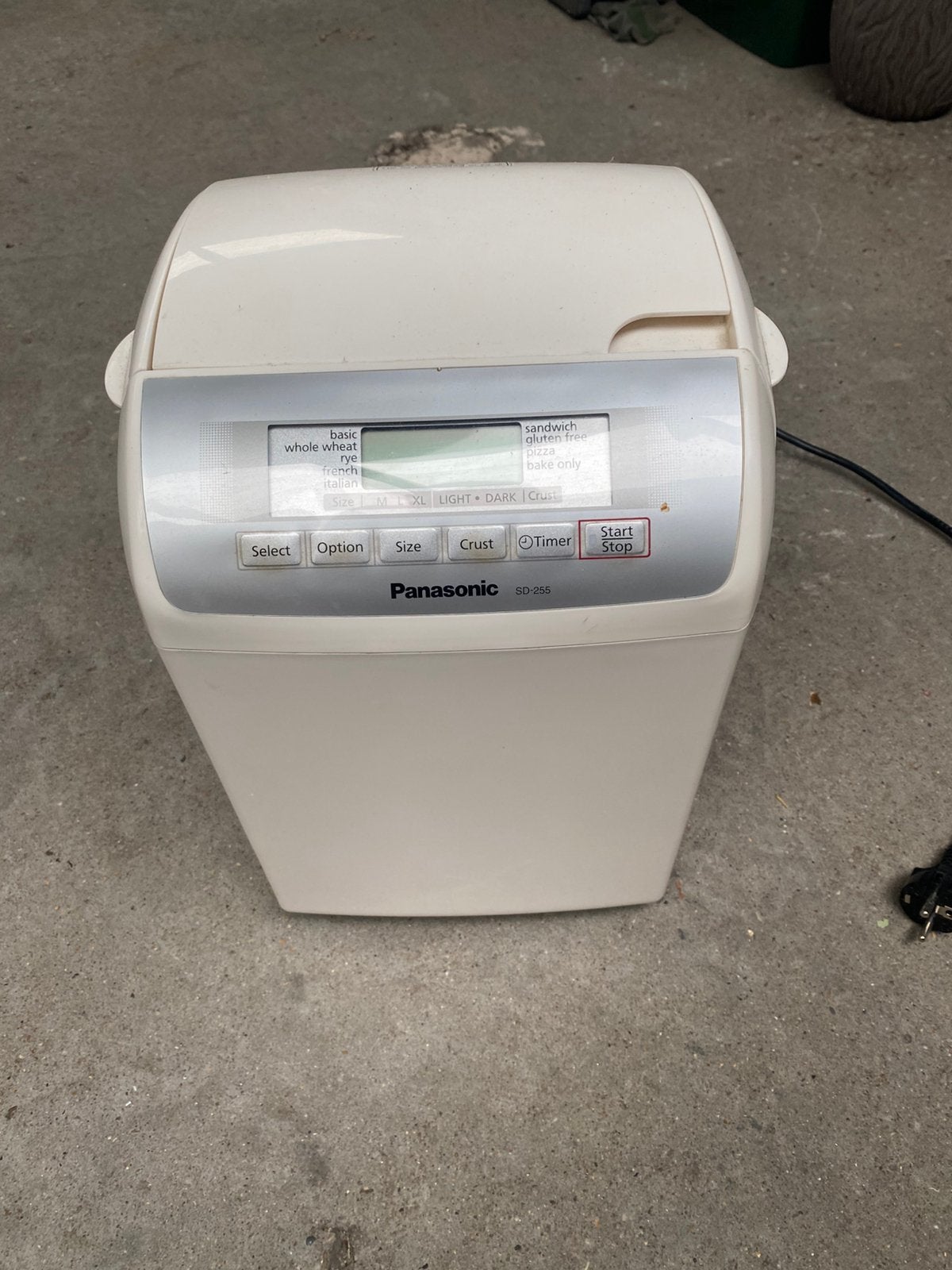Broodbakmachine, 400 tot 800 gram deeg, Ophalen, Gebruikt, Met timer