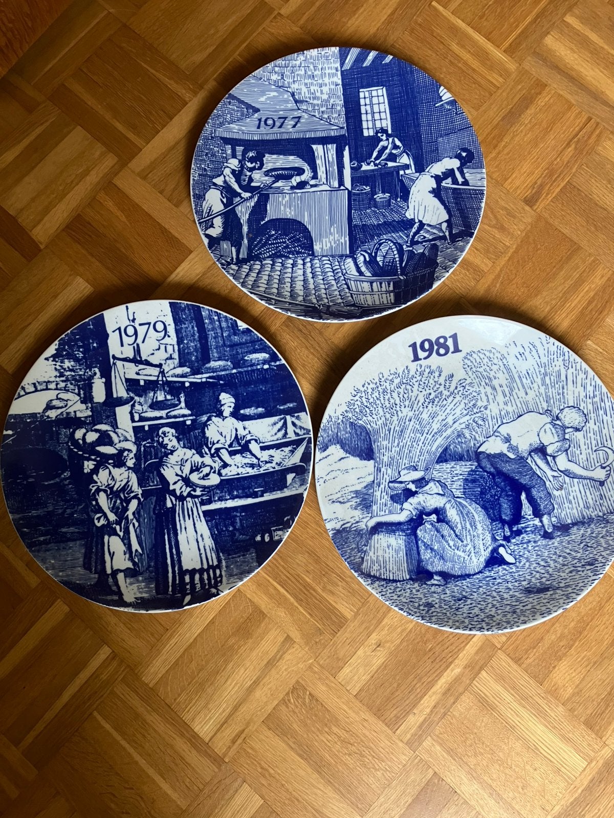 Borden Delfts blauw, Antiek en Kunst, Ophalen