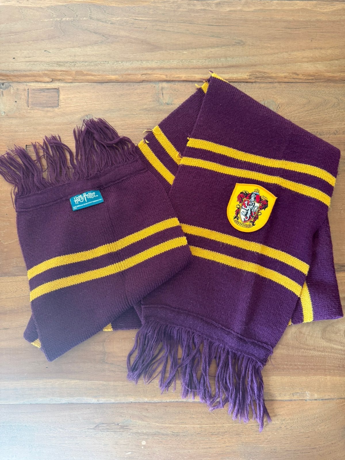 Harry Potter sjaal Gryffindor, Kleding | Heren, Ophalen of Verzenden, Gedragen, Sjaal
