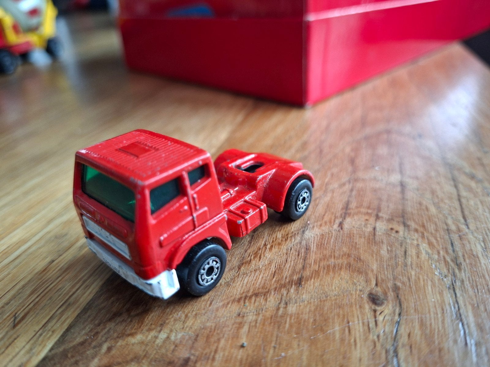 Matchbox 1980 camion, Enlèvement