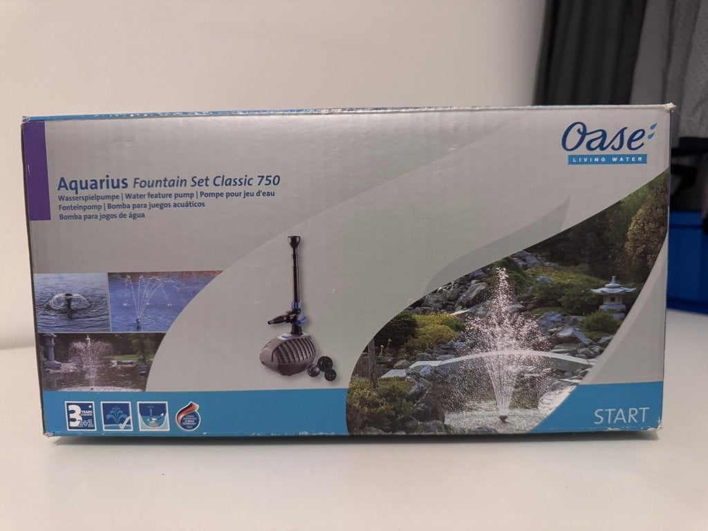 Oase Aquarius Fountain set 750, Ophalen, Gebruikt, Vijverfilter