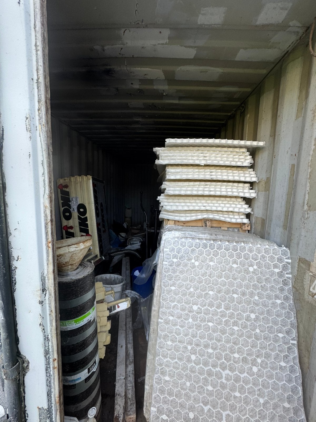 Containers, Bricolage & Construction, Enlèvement