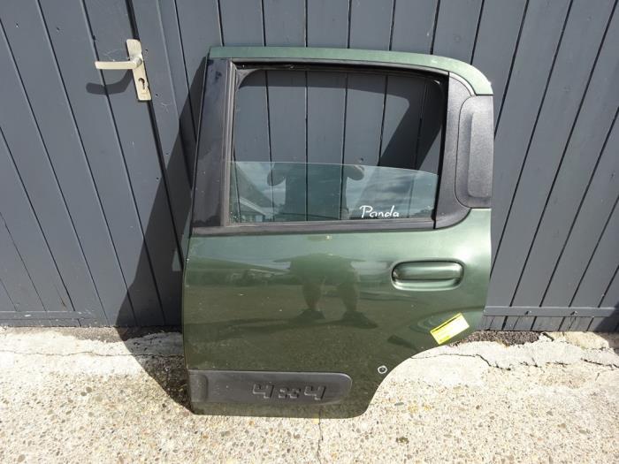 Portier 4Deurs links-achter van een Fiat Panda (374C), Gebruikt, -, Deur, -