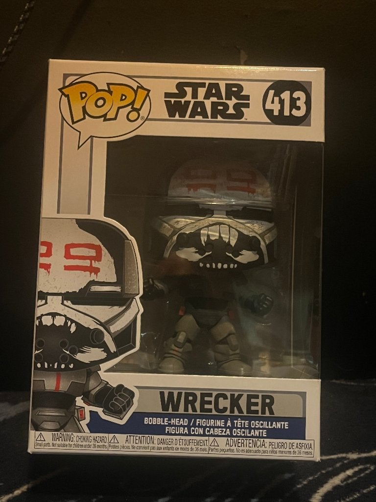 32. Funko Pop ! Star Wars : La Guerre des Clones - Wrecker, Enlèvement ou Envoi, Comme neuf