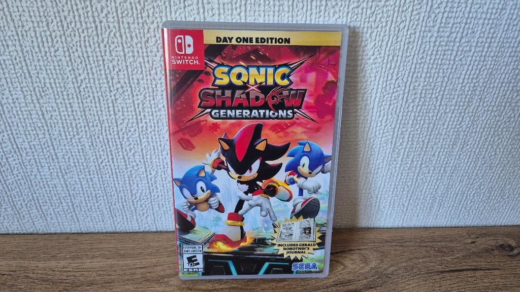 Sonic shadow generations nintendo switch, Enlèvement ou Envoi, Comme neuf