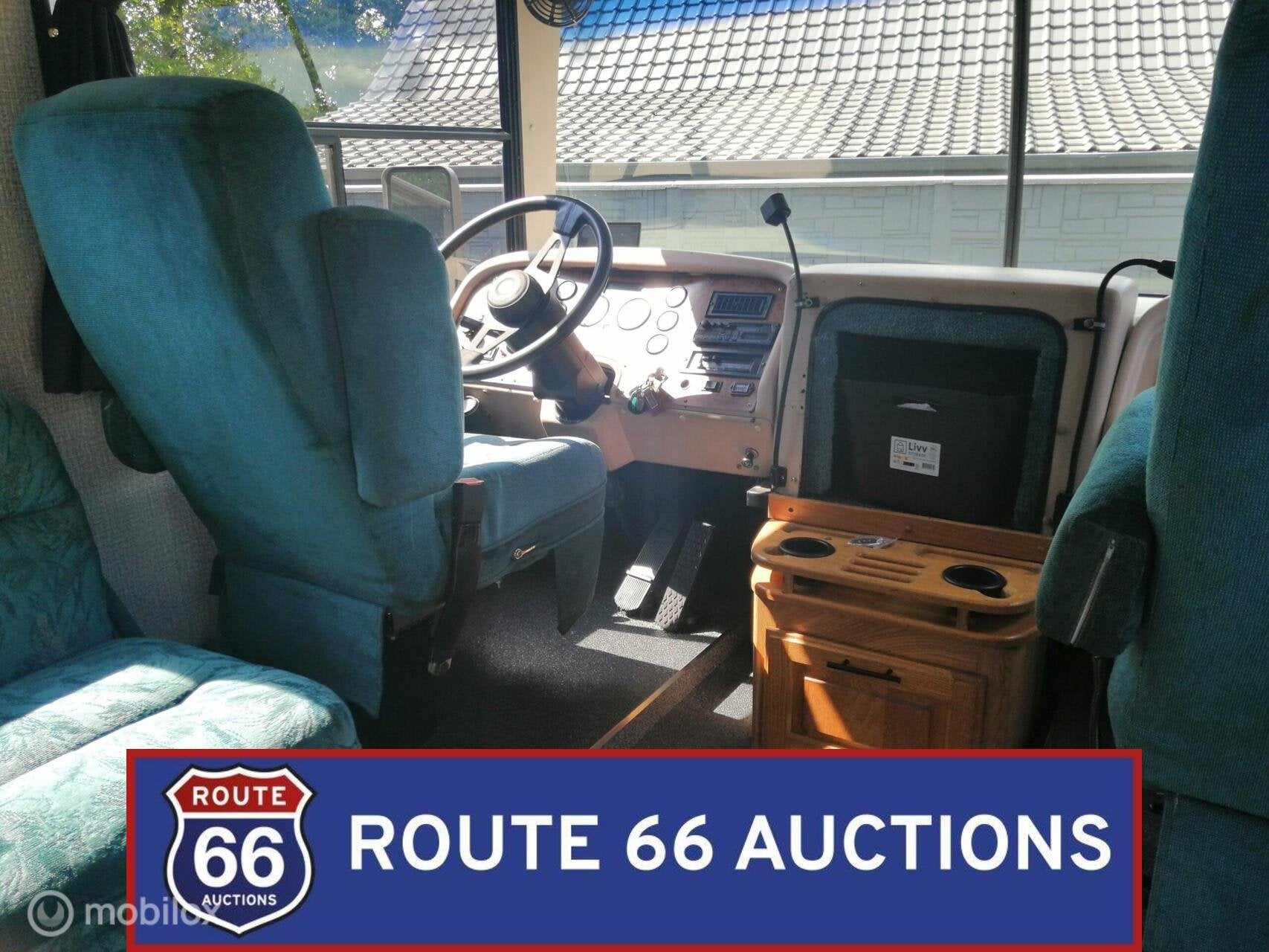 Spartan EC2242 Camper | 1994 | Route 66 Auctions, Auto's, Oldtimers, Overige merken, Zwart, Bedrijf, Handgeschakeld