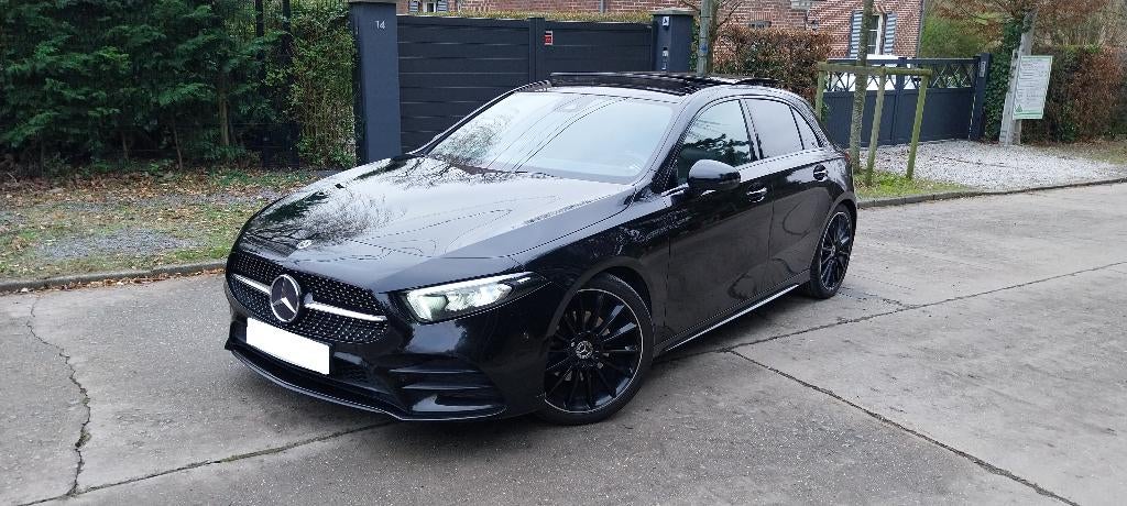 MERCEDES CLASSE A 180 D AMG LINE TOIT OUVRANT/J.A19/CAM 360, Classe A, Achat, Noir, Automatique