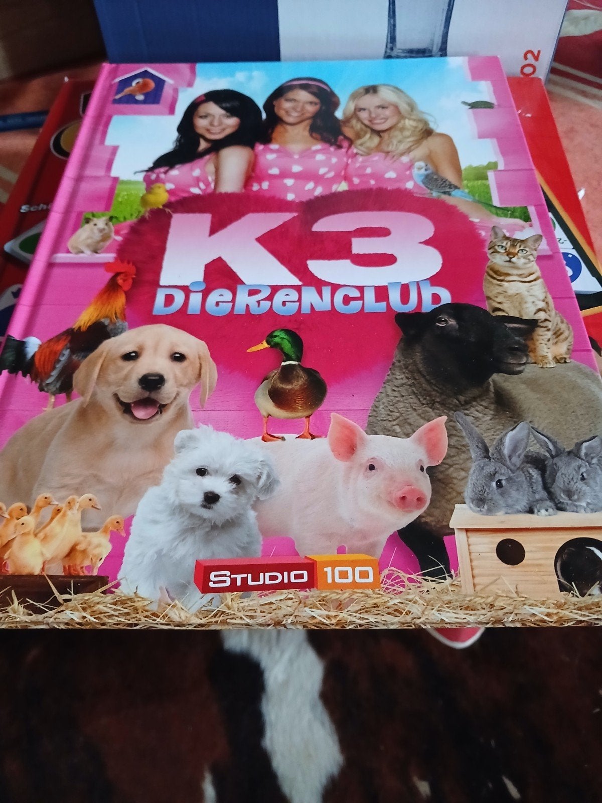 K3 Dierenclub, Boeken, Ophalen