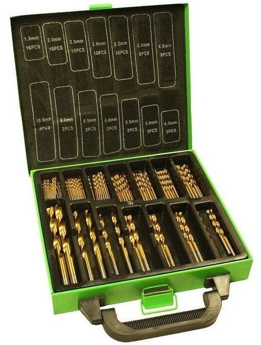 Borenset 99 dlg Titanium DIN 338, Ophalen of Verzenden, Nieuw